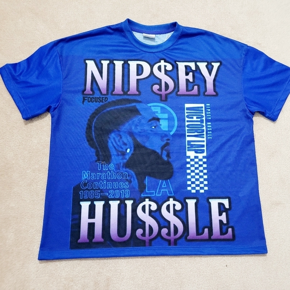 Nipsey Hussle Memorial T Shirt Silky Feel Unisex Size Small Runs Big Tribute - Picture 5 of 9